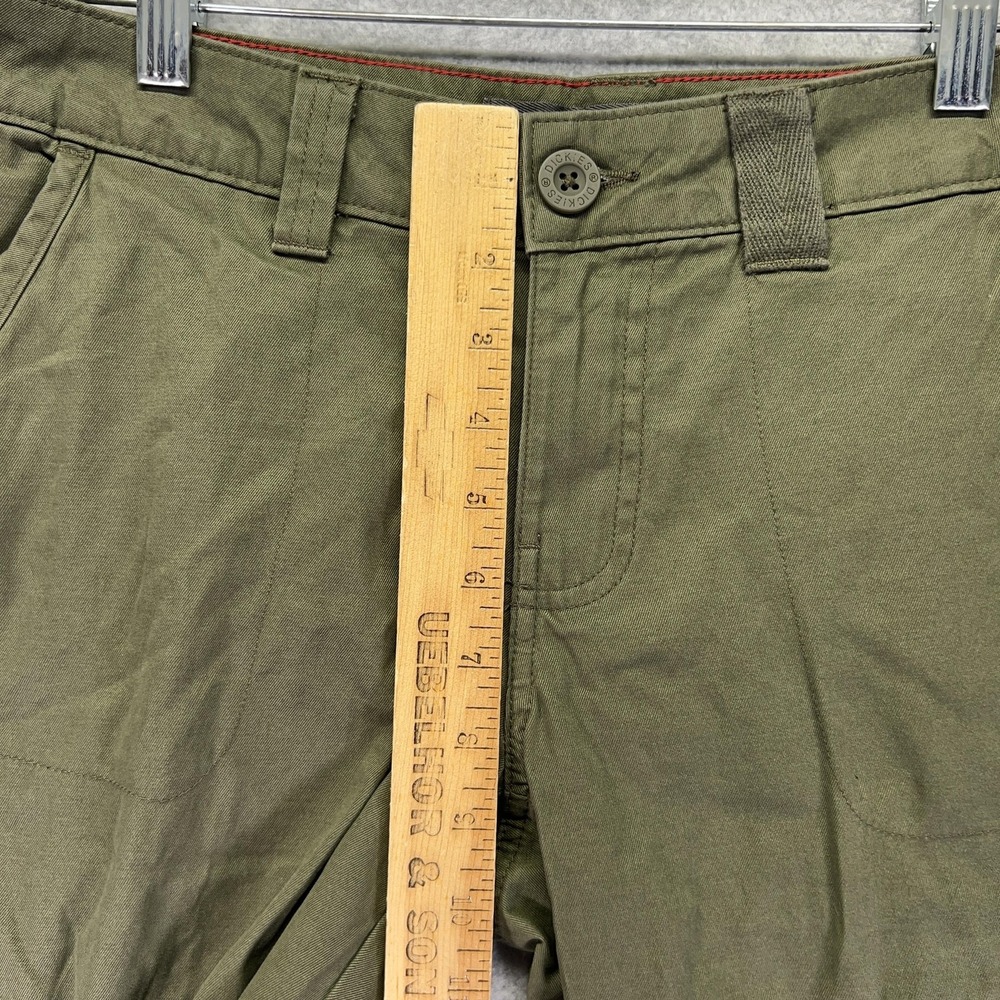 Dickies Cargo Pants Womens 6R Green Regular Fit Utility Pockets Outdoor Work - Picture 3 of 8